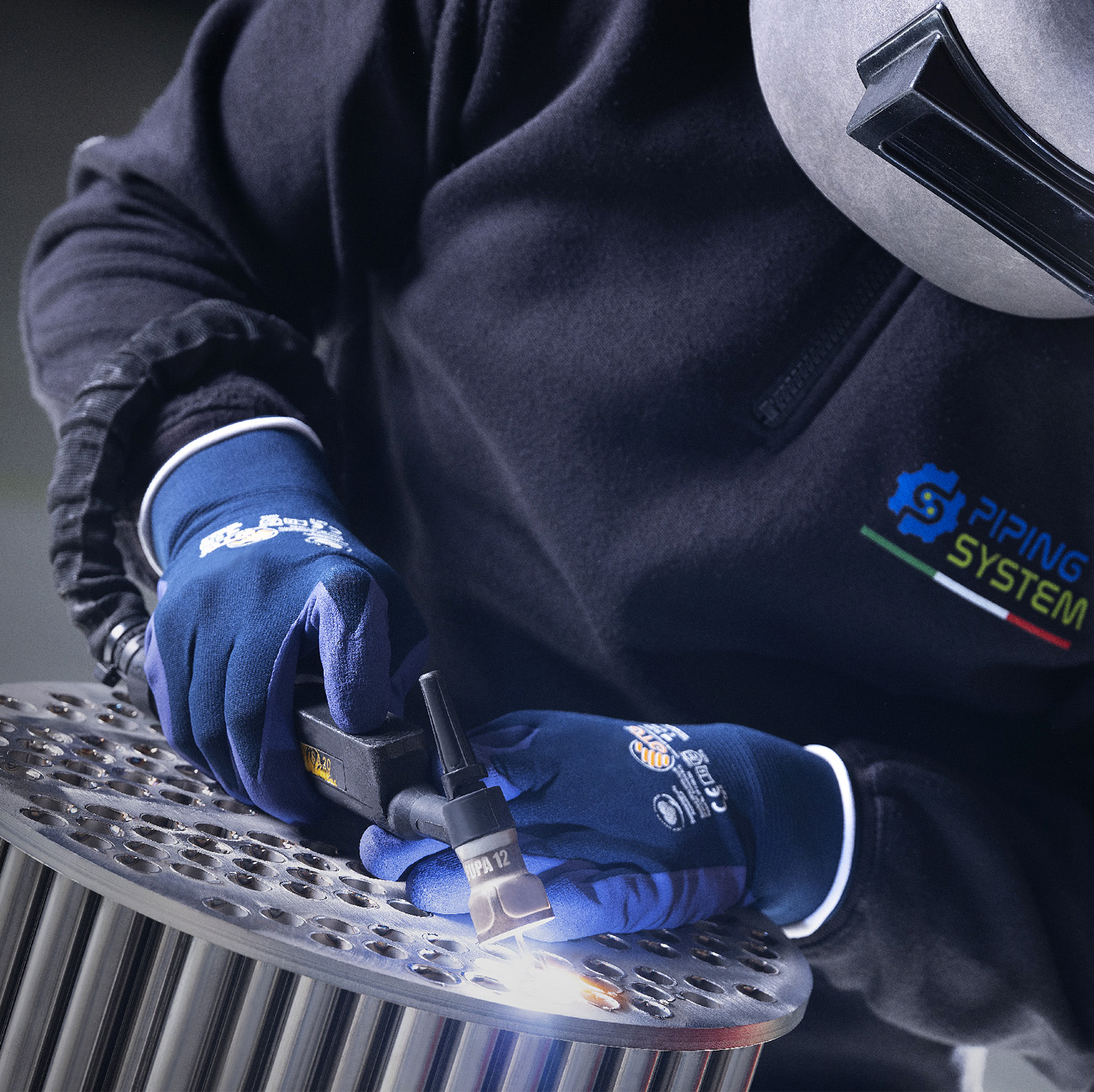 Saldatura TIG manuale acciaio inox